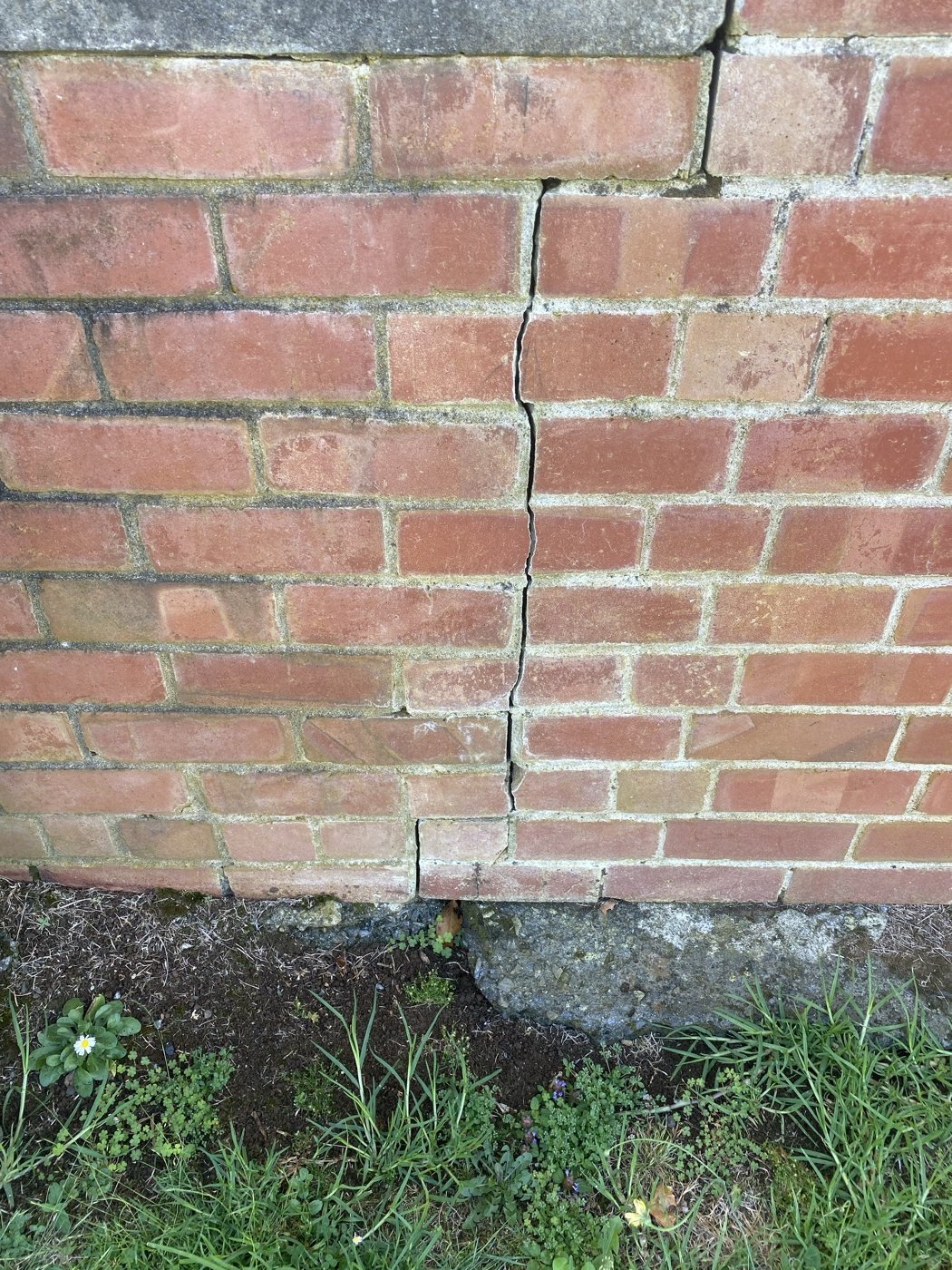 Crack close-up